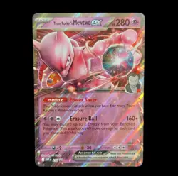 Team Rocket's Mewtwo Promo 216 Scarlet & Violet 2023 Pokemon - Image 1