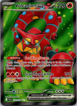 Volcanion ex 171/159 Ultra Rare Journey Together Pokemon Near Mint - Image 1