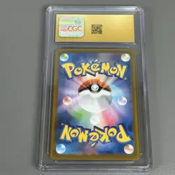 CGC 10 Pristine Gothitelle 123/086 AR Art Rare White Flare sv11W Pokemon Card - Image 5