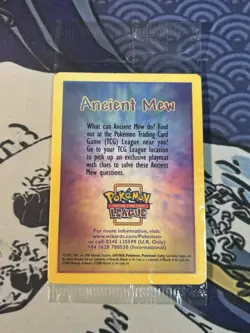 Pokemon TCG Ancient Mew Vintage Promo from Pokemon 2000 Movie New & Sealed - Image 2