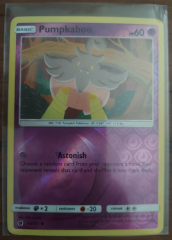 Pumpkaboo 44/111 Reverse Holo Crimson Invasion Pokemon TCG Card LP - Image 1