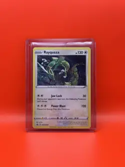 Rayquaza SWSH029 SWSH: Sword & Shield Black Star Promo Card Pokemon NM - Image 1
