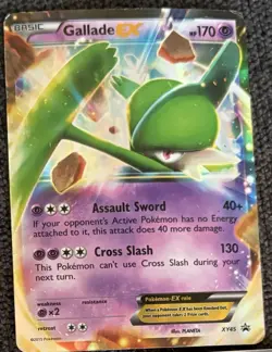 Gallade EX XY45 Pokemon TCG XY: Black Star Promo HP - Image 1