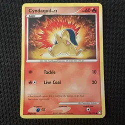 Cyndaquil 79/123 Pokemon Mysterious Treasures Common 2007 MP - Image 1