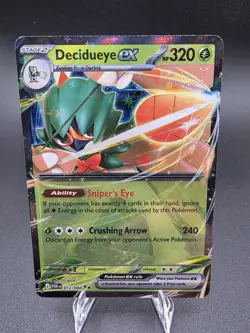 Decidueye ex 12/88 ME03: Perfect Order Pokemon TCG Double Rare NM - Image 1