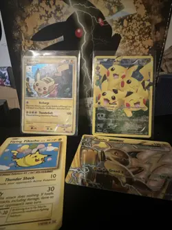 Vintage Pokemon Card Lot Pikachus Ultra Rares RC - Image 1