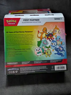 Pokemon TCG First Partner Illustration Collection Series 1 Promo Box - Image 2