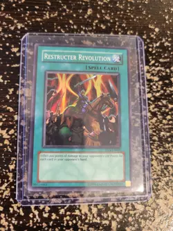 Yugioh! Restructer Revolution DL5-EN001 Unlimited Super Rare (Edge Wear) - Image 2