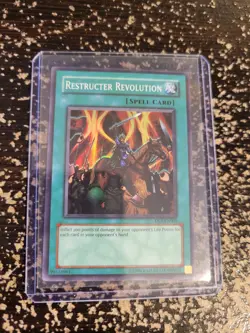 Yugioh! Restructer Revolution DL5-EN001 Unlimited Super Rare (Edge Wear) - Image 3