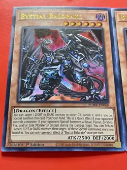 3x Bystial Baldrake | BLMR-EN069 | MISPRINT | NM | 1st Editions | YuGiOh! - Image 2