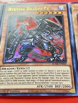 3x Bystial Baldrake | BLMR-EN069 | MISPRINT | NM | 1st Editions | YuGiOh! - Image 5