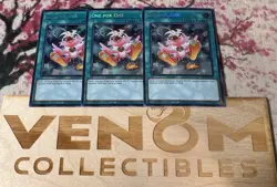 3x (M/NM) One For One (Alternate Art) RA03-EN056 Secret Rare 1st Edition YuGiOh - Image 1