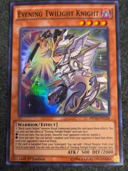 Evening Twilight Knight - MP16-EN124 - LP - Super Rare - 1st Edition - Image 1