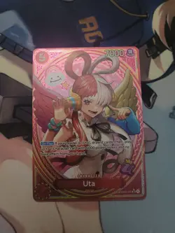 Uta EB03-003 SP - One Piece Card Game - Parallel Alt Art AA Heroines Edition NM - Image 1
