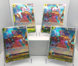 Charlotte Smoothie Playset - OP03-110 x4 - PRB-01 Jolly Roger Reprint One Piece - Image 1