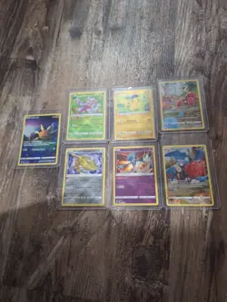 Pokemon Card Lot Radiant Steelix Gardevoir Tsareena Pikachu + Holos Bundle NM - Image 1