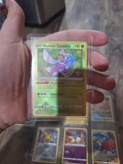 Pokemon Card Lot Radiant Steelix Gardevoir Tsareena Pikachu + Holos Bundle NM - Image 3