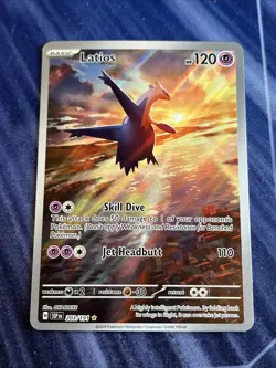 Latios 203/191 Illustration Rare Surging Sparks Pokemon Card NM - Image 1
