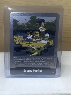 Energy Marker E-79 Silver Manga Booster 02 Dragon Ball Card Fusion World English - Image 1