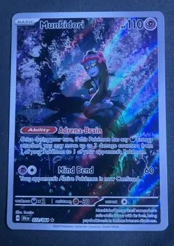 Munkidori Shrouded Fable Card 072/064 SV Near Mint Condition - Image 1