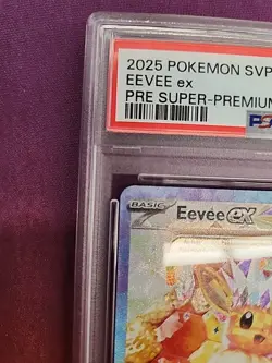 Eevee ex 174 Sv: Scarlet & Violet Promo Cards Holo PSA 9 MINT - Image 5
