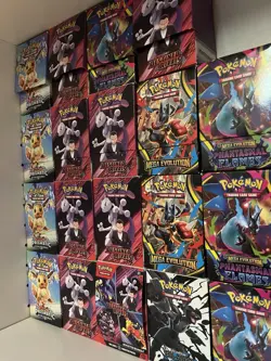 ⭐Surprise Bulk Pokemon Booster Bundles 150+ cards per box🍀 Fun Mystery Box 📦 - Image 1