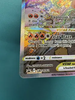 Charizard VSTAR SWSH262 SWSH: Sword & Shield Promo Cards Holo LP - Image 4