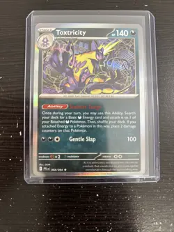 Pokemon TCG Toxtricity 068/094 Rare Holo Stage 1 Me02: Phantasmal Flames Card - Image 1