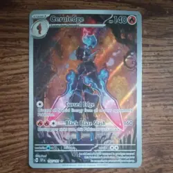 Ceruledge Surging Sparks Holo Pokemon TCG Card Illustration Rare, 197/191 - Image 1