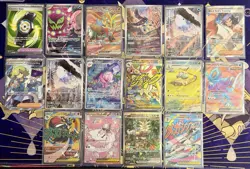 Pokemon Ascended Heroes 16 Card Lot - SIR Illustration Rares Full Arts + More!!! - Image 1