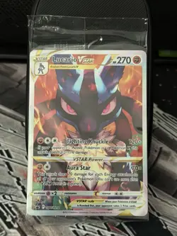 Lucario VSTAR SWSH291 SWSH: Sword & Shield Promo Cards Holo - SEALED - Image 1