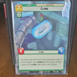 Clone Star Wars Unlimited Unit Card #386 Fantasy Flight Games English - Image 1