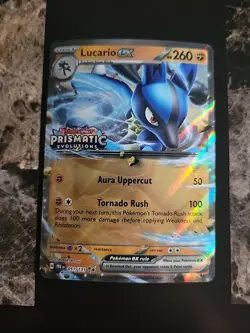 Lucario ex (Prismatic Evolutions Stamp) 051/131 Miscellaneous Cards &... - Image 1