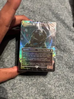 MTG - Teenage Mutant Ninja Turtles Commander Deck - Turtle Power! DECK ONLY - Image 1