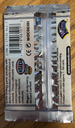 MTG - Prophecy Booster Pack - Magic the Gathering Factory Sealed 2000 - Image 2