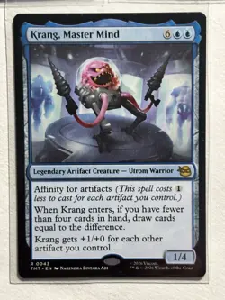 Teenage Mutant Ninja Turtles MTG - Krang Lot Of 3 Rare - Showcase Reg & Foil - Image 4