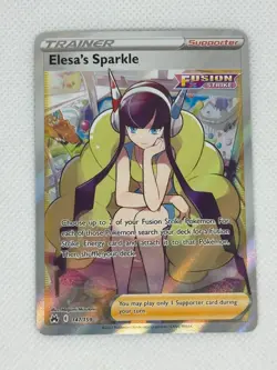 Elesa's Sparkle (Full Art) 147/159 Crown Zenith Holo Pokemon - Image 1