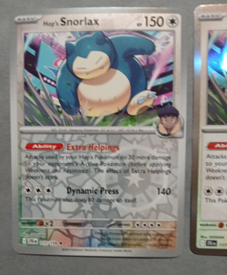 Pokemon TCG, Hop's Snorlax Holo & Reverse Holo Cards 117/159 Journey Together - Image 4