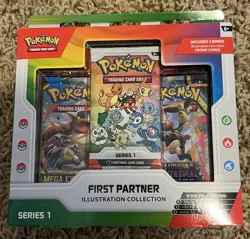 First Partner Series 1 Pokemon Illustration Collection Box NEW SEALED - Image 1
