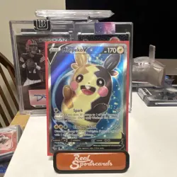 Pokemon Morpeko V Full Art Holo Ultra Rare 190/202 Sword & Shield 170 HP - Image 1