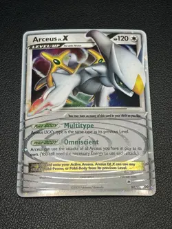 Arceus Lv. X 94/99 Ultra Rare Pokemon Card - Platinum Arceus Set - 2009 -MP - Image 1