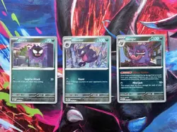 Gengar Reverse Holo Set 050/088 + 049/088 + 048/088 Me03: Pokemon Perfect Order - Image 1