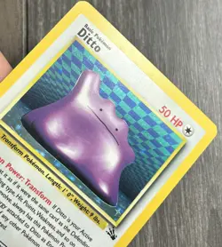 Pokemon TCG Ditto 3/62 Fossil Holo Unlimited - Image 2