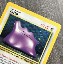 Pokemon TCG Ditto 3/62 Fossil Holo Unlimited - Image 3