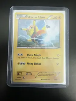 Pokemon TCG Pikachu Libre XY Trainer Kit Holo 30/30 Basic 2016 English 80HP - Image 1
