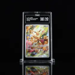 Pokemon TAG 10 - Eevee AR #078/066 Crimson Haze (Japanese) - Image 1