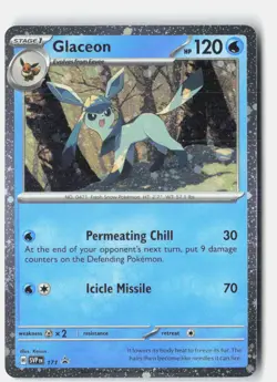 Glaceon (Cosmos Holo) 171 Holo Promo Scarlet & Violet Promo Pokemon Near Mint - Image 1