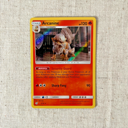 Pokemon TCG Arcanine Holo Rare Detective Pikachu 6/18 NM - Image 1