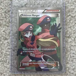 Pokemon Ranger Full Art Trainer Supporter XY Steam Siege 113/114 Holo Ultra Rare - Image 1