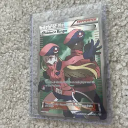 Pokemon Ranger Full Art Trainer Supporter XY Steam Siege 113/114 Holo Ultra Rare - Image 2